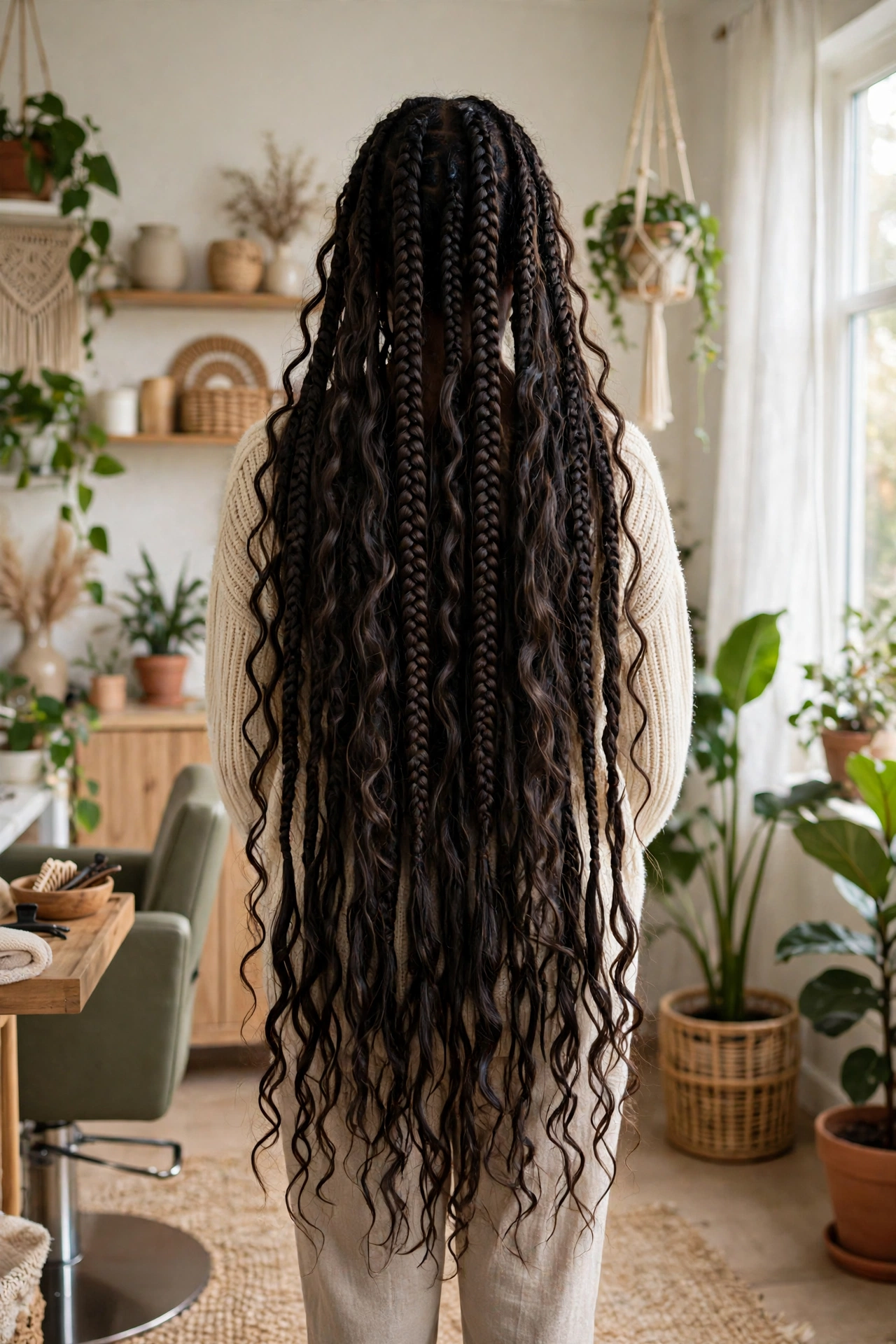 Long Boho Braids