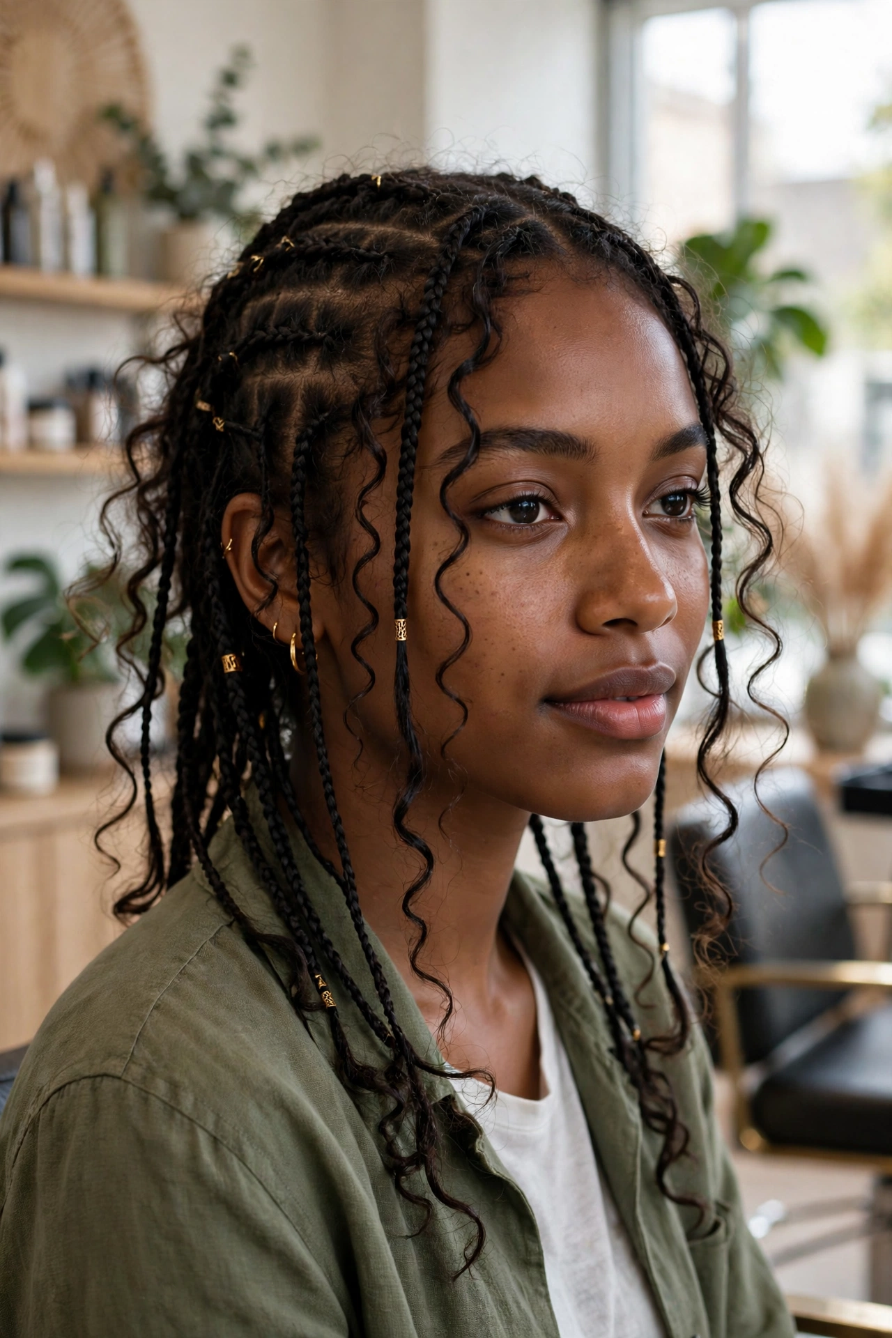 Small Boho Braids