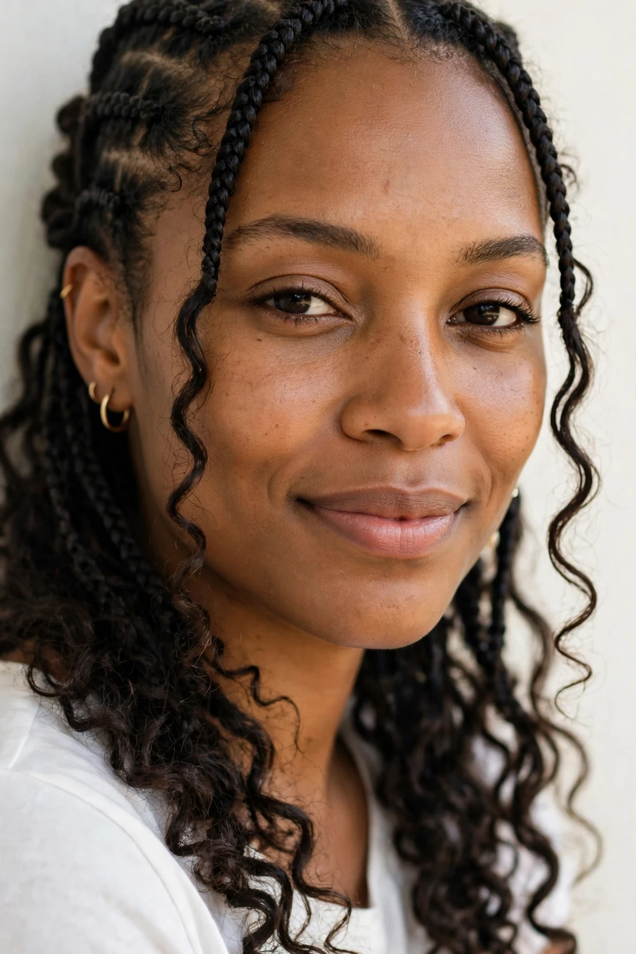 Low Maintenance Small Boho Knotless Braids